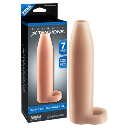 Fantasy X-tensions Real Feel Enhancer XL - with Ball Strap - penis forlænger