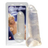 Crystal clear big dong dildo