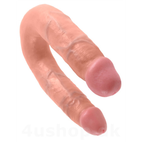 King Cock Double Trouble - Medium - Flesh