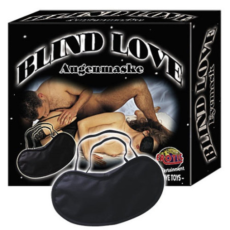 Øjenmaske Blind Love - sort - blindfolds