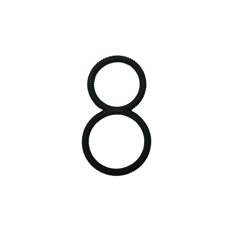 Malesation - 8 Ring - sort - penis ring